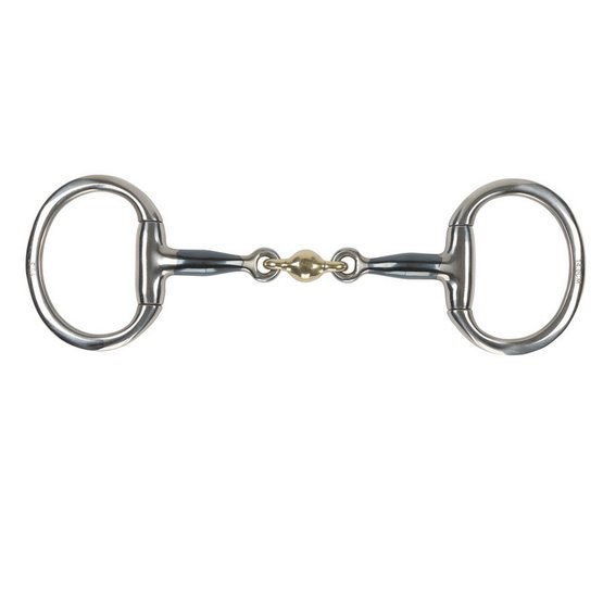 Sizes 4" Hanging Cheek Snaffle Stainless Steel Shires 4.5" & 5.5" 