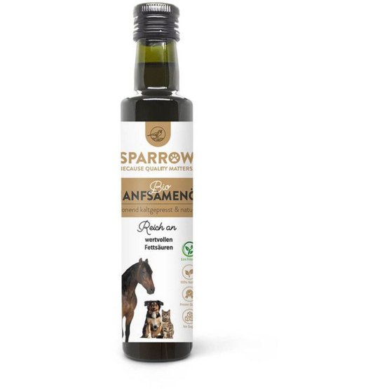 Sparrow Pet Hemp Seed Oil Organic 250ml - Agradi.com